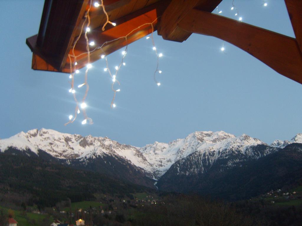 Gite Au Coeur Du Chalet En Belledonne Vers Prapoutel Les 7 Laux Sainte-Agnès Kültér fotó