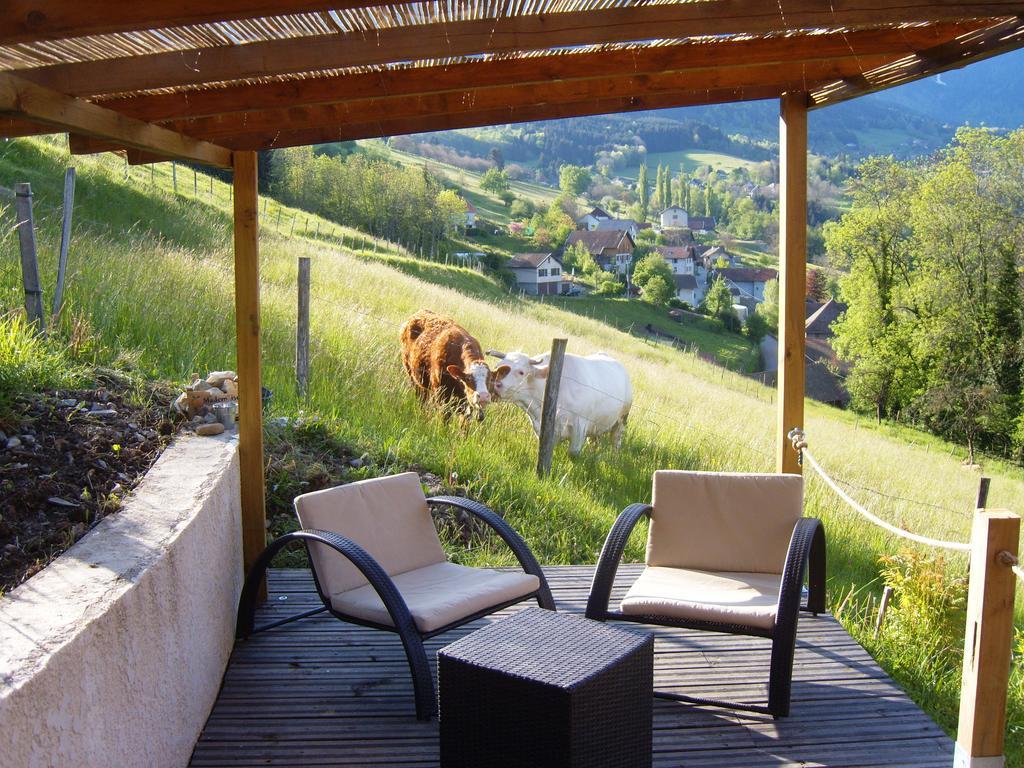 Gite Au Coeur Du Chalet En Belledonne Vers Prapoutel Les 7 Laux Sainte-Agnès Szoba fotó